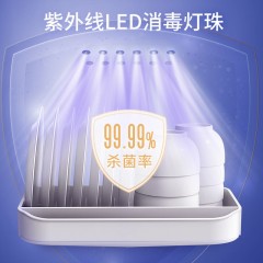 消毒廚房放碗置物架用品碗筷收納盒碗柜小型家用收納架碗架瀝水架