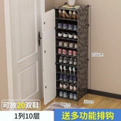 簡易防塵鞋架子多層家用經(jīng)濟宿舍大容量省空間鞋柜拼裝收納放門口